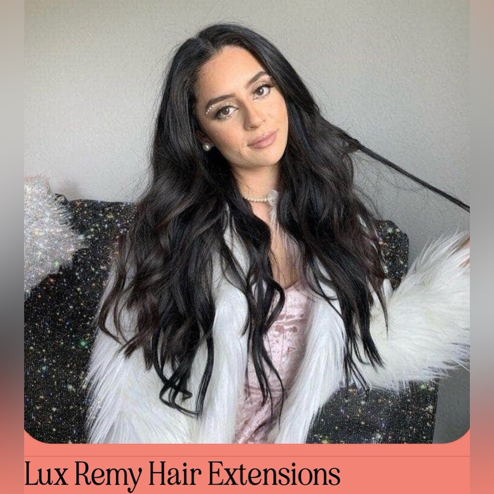 INSERT NAME HERE Remy Human Hair - Lux - Jet Black 22in extra long